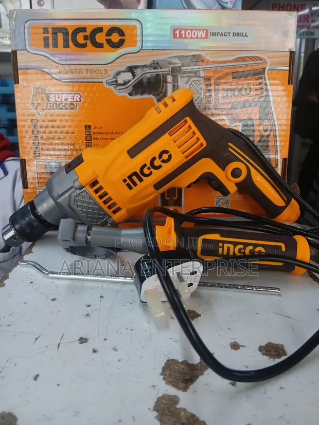 INGCO 1100W Impact Drill (ID11008) - 1