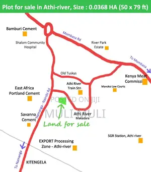 Prime Commercial Plot in Athi River, Makadara