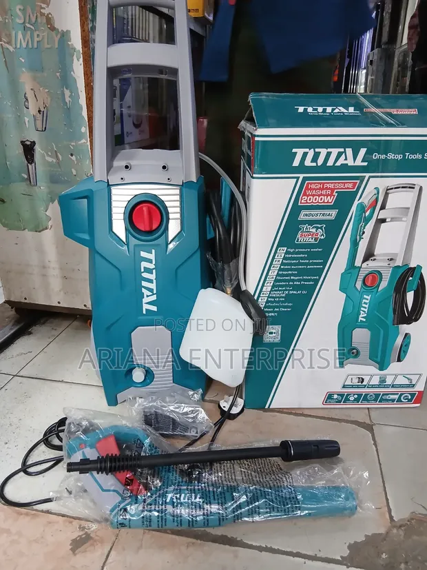 Total TGT11376 Pressure Washer ya Juu - 1