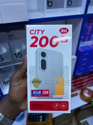 New Itel City 200 128GB Black
