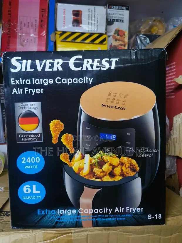 6 Litre Silver Crest Air Fryer - 1