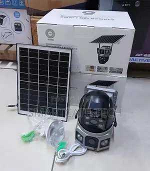 4G Solar PTZ CCTV Camera yenye Dual Lens (V380 Pro)