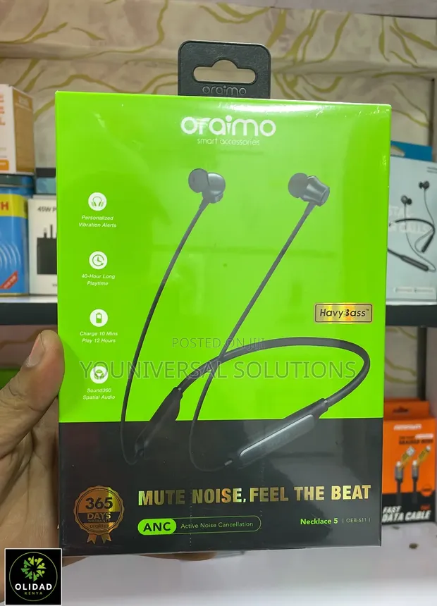 Oraimo Necklace 5 OEB-611 ANC Neckband - 1