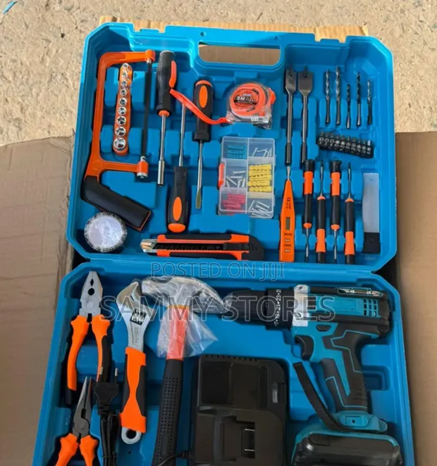 36V Cordless Electric Drill - Ina Nguvu na Rahisi Kubeba - 1