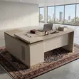 Executive Office Desk 1.8m yenye Extension - 2