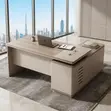Executive Office Desk 1.8m yenye Extension - 4