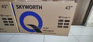 Skyworth 43" QLED Google TV 43Q5600H - Nyeusi (Mwaka 1 WTY)