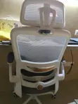 Kiti cha Ofisi cha Mesh Nyeupe - 5
