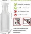 Multi-Purpose Carafe Clear Pitcher Bottle 1.5L - 3