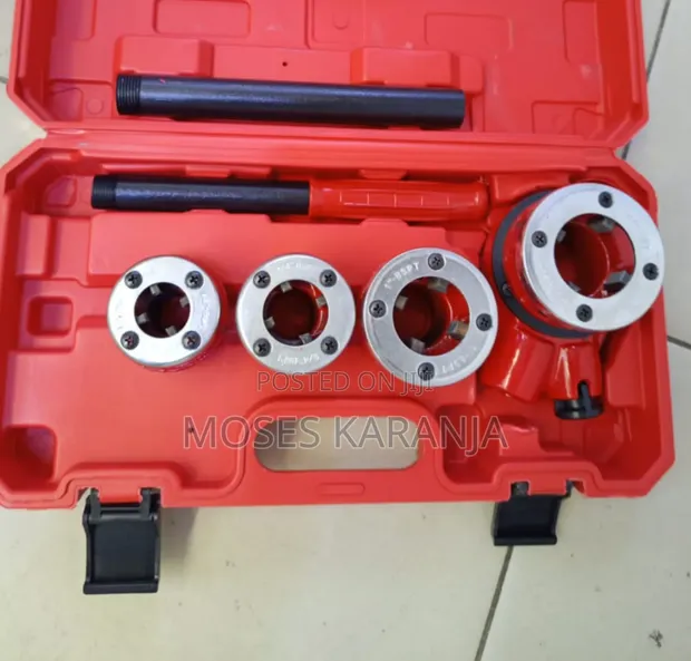 Tolsen 4-Piece Manual Pipe Threader Set - 1