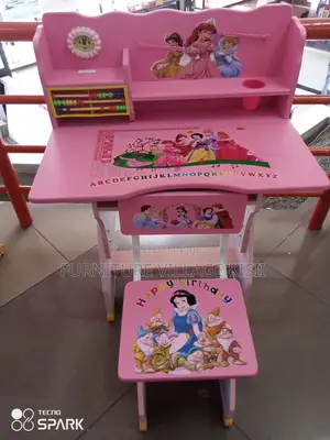 Seti ya Samani za Watoto Zenye Mandhari ya Katuni