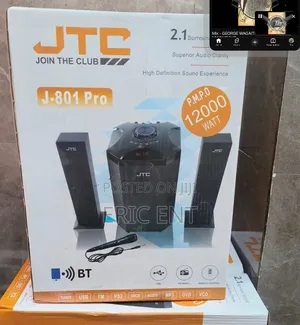JTC Mtungi 2.1ch Home Theatre System - BT/FM/USB