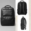 Duffle Bag Kubwa ya Ngozi Nyeusi ya Kusafiria - 2