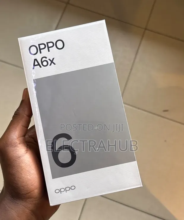 New Oppo A6x 256GB Black - 1