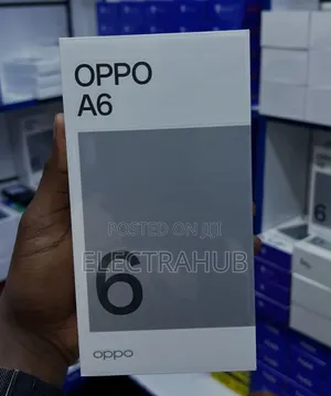 Oppo A6 256GB Nyeusi Mpya