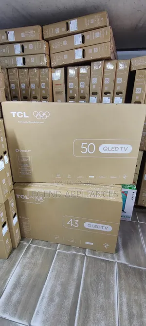 TCL TV 50 Inch QLED 4K UHD Smart Google TV - HDR10+ Dolby Vision