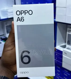 Oppo A6 256GB Mpya Nyeusi