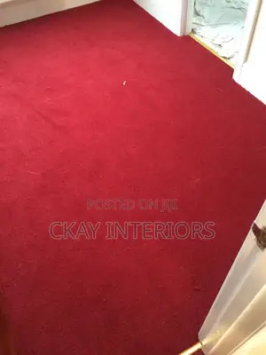 Grey and Red 10mm VIP Soft Flooring Carpets
