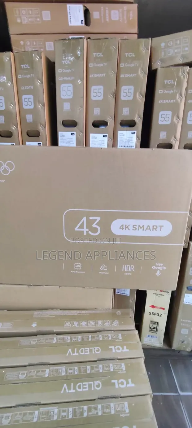 TCL 43-Inch QLED Smart Google TV (43S5K) - 1 Year Warranty - 1