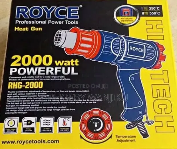 Royce RHG-2000W Professional Heat Gun - 1