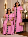 Hot Pink Maxi Dresses - 2