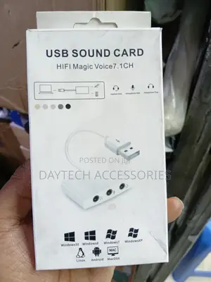 HIFI Magic Voice 7.1 Channel USB Sound Card