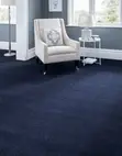 Brown & Blue Modern Delta Wall-to-Wall Carpets - 2