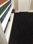 Printed Navy Blue Presidential Wall-to-Wall Carpets - 2