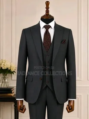 Men's 3-Piece Executive Suits (Sizes 46-54)