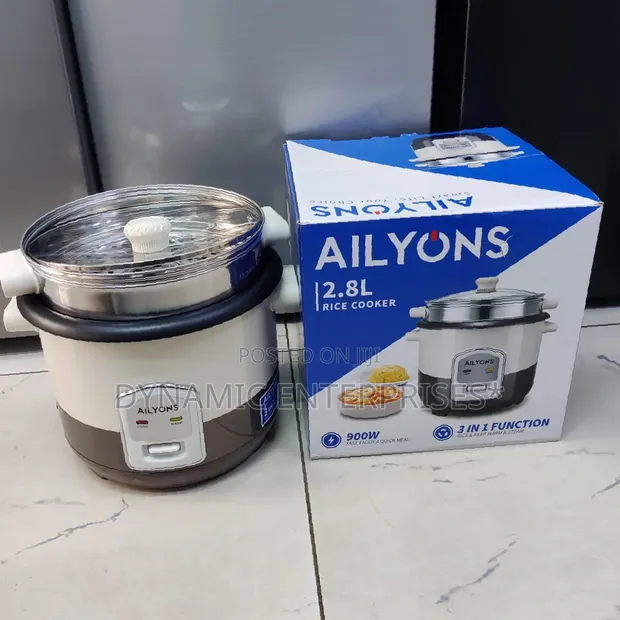 Ailyons Multi-Purpose Rice Cooker - Beige/Brown - 1