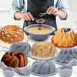 3D Spiral Shape Silicone Baking Cake Tin - 4