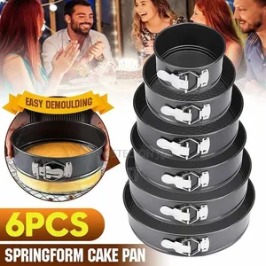Round Baking Tins Set (6pcs)