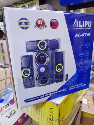 Ailipu 3.1CH Woofer Subwoofer na USB/SD/FM