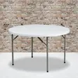 Space Saving Foldable Plastic Dining Table - 1
