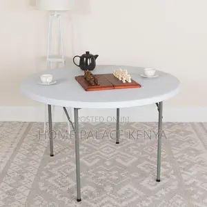 Space Saving Foldable Plastic Dining Table