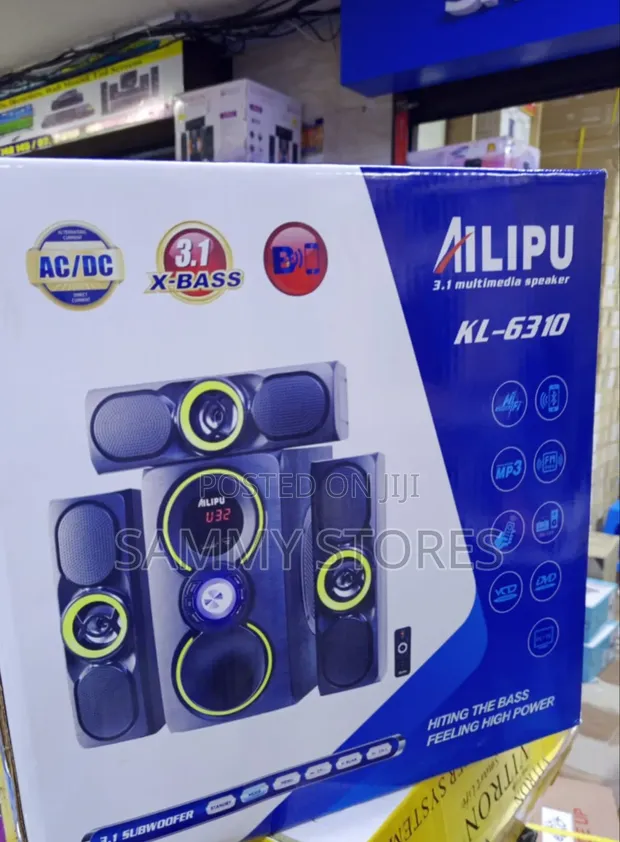 Ailipu Speaker System 3.1CH yenye Bass Nguvu na Bluetooth - 1