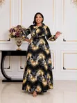 Nguo Nzuri ya Nude A-Line Maxi - Beberry - 2