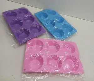 Trei ya Cupcake ya Silicone ya Mashimo 6 (17.5cm x 29cm)