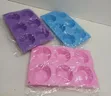 Trei ya Cupcake ya Silicone ya Mashimo 6 (17.5cm x 29cm) - 2
