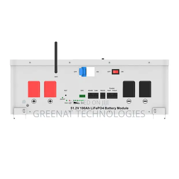 MUST Solar Lithium Iron Phosphate Battery 5.12kWh 24V - 1
