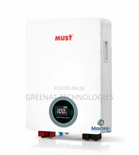 MUST 48V 100Ah 5.12kWh Betri ya Lithium LP16-48100 LiFePO4 - 1