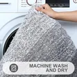Plush Non-Slip Bath Mat (60x40cm) - 3
