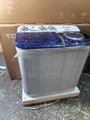 Hisense 7.5Kg Twin Tub Washing Machine + Miaka 2 ya Warranty