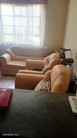 Five Seater Sofa Set - Peach/Tan - 1