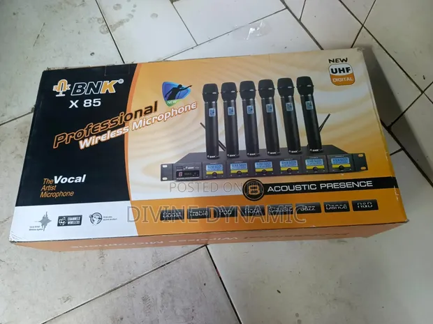 BNK X85 Wireless Microphone - Mpya Kabisa - 1