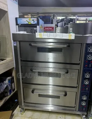 Euromax Deck Oven - 3 Decks, 6 Trei