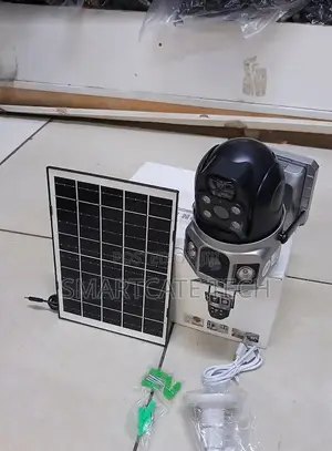 4G Dual Lens Solar PTZ Surveillance Camera