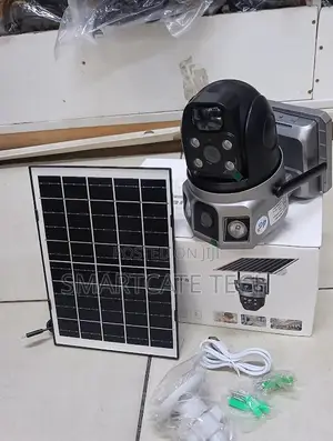 Kamera ya V380 Pro 4G Dual Lens Solar PTZ