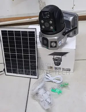 Kamera ya 4G V380 Pro Dual Lens Solar PTZ