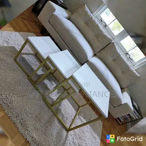 Amani 3PCS Set ya Coffee Tables Zinazowekwa Ndani